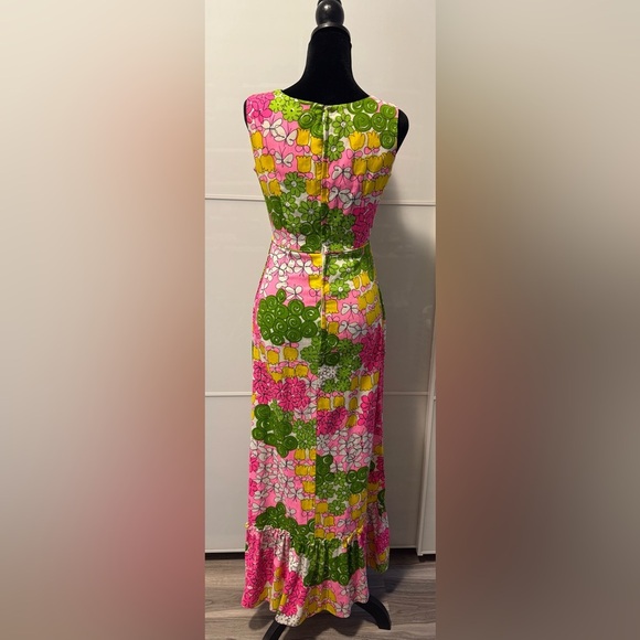 ✨HOST PICK ✨Original Vintage 1970’s Floral Print Maxi Dress - Picture 4 of 7